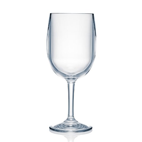 Strahl Design+ 384ml Plastic Wine Glass Set of 4 Clear