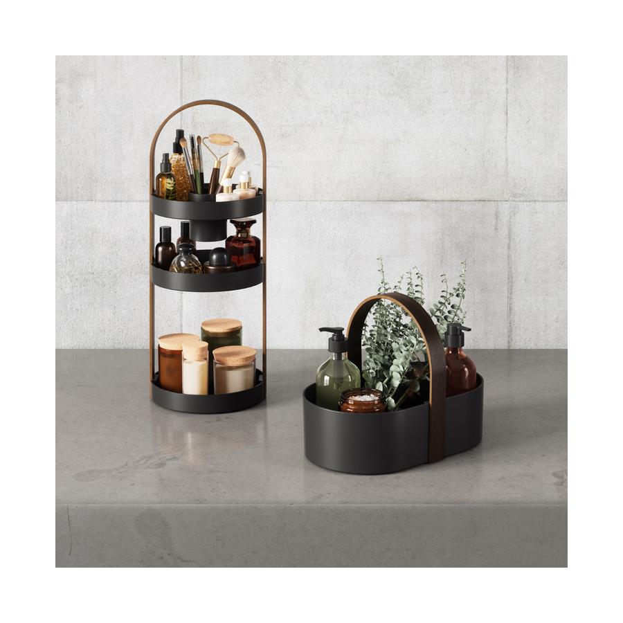 Umbra Bellwood Caddy Black/Walnut Black/Walnut