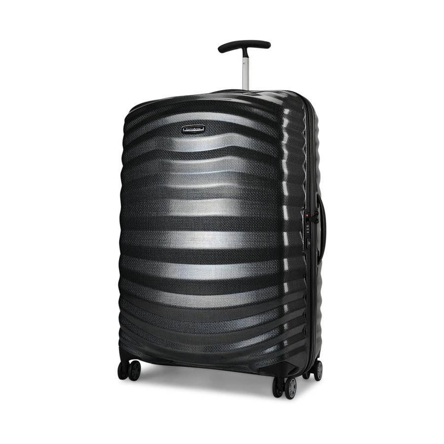 Samsonite Lite-Shock Sport 55cm & 75cm CURV Luggage Set Black Black
