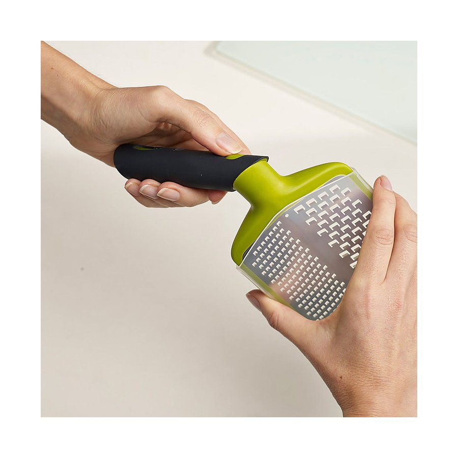 Joseph Joseph Twist Grater - Coarse & Fine Green Green