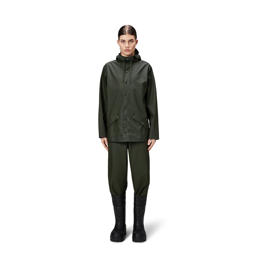 Rains Jacket Green L