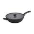 Essteele Per Salute 32cm Covered Stirfry Pan Black
