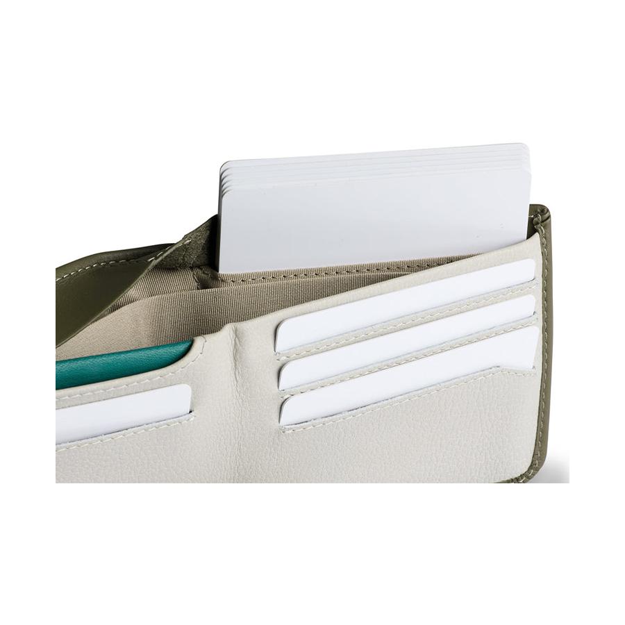 Bellroy RFID Hide & Seek HI Leather Wallet Willow Willow