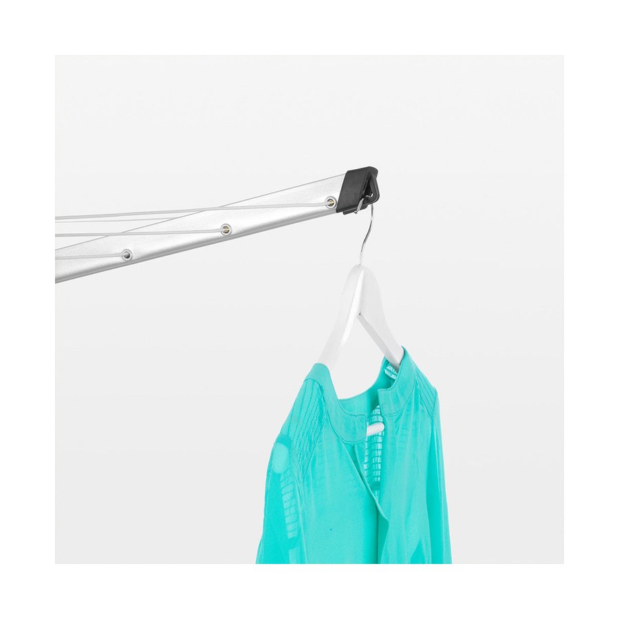 Brabantia Rotary Topspinner Dryer (40m) Metallic Grey Metallic Grey