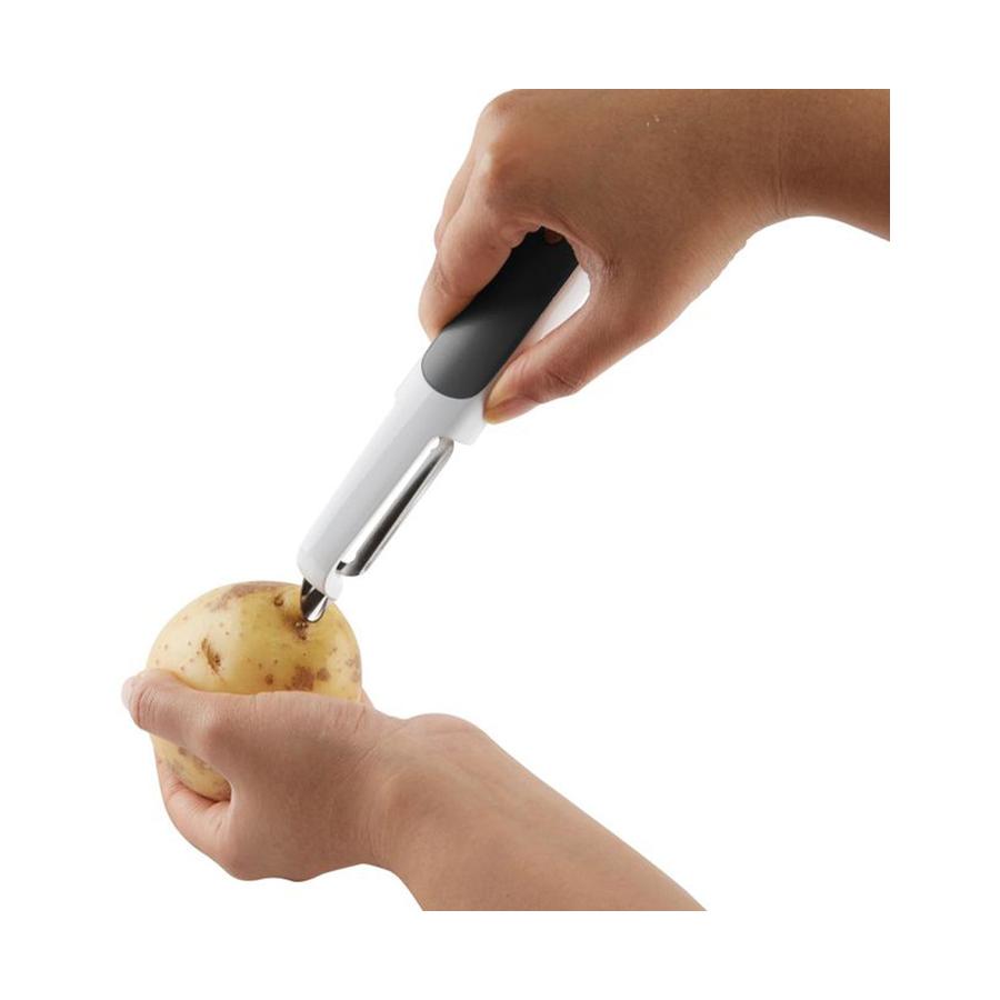 Zyliss Smooth Glide Swivel Peeler White/Grey White/Grey