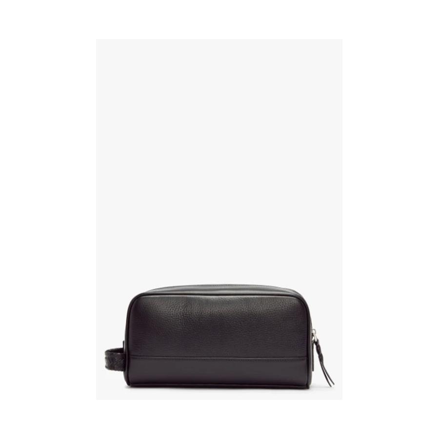 RM Williams City Wash Bag Black Black