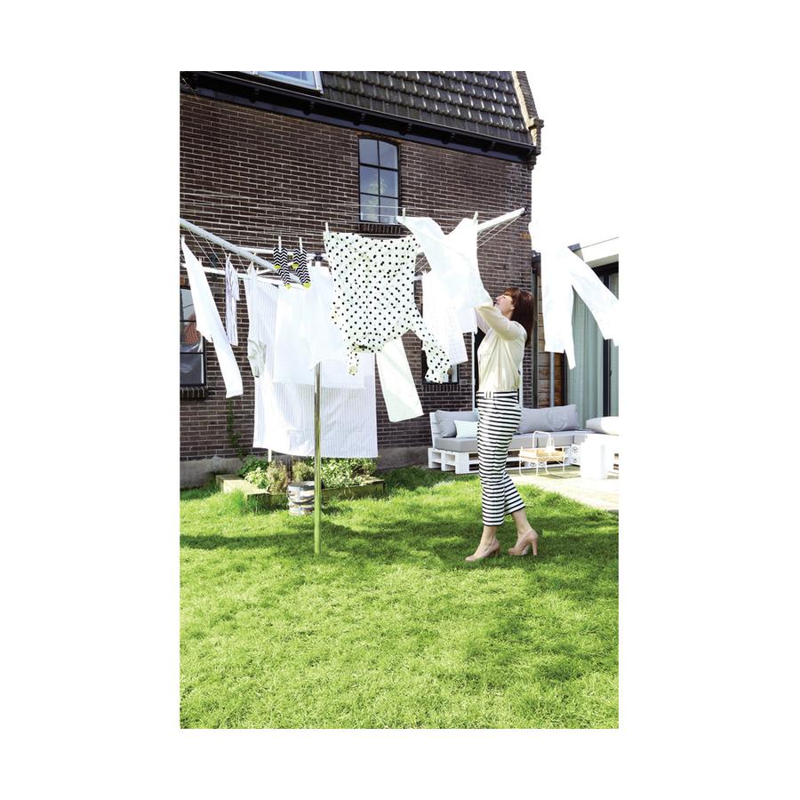 Brabantia Rotary Topspinner Dryer (60m) Metallic Grey Metallic Grey