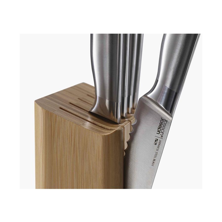 Joseph Joseph Elevate Steel Knives Bamboo 5-Piece Set Bamboo Bamboo