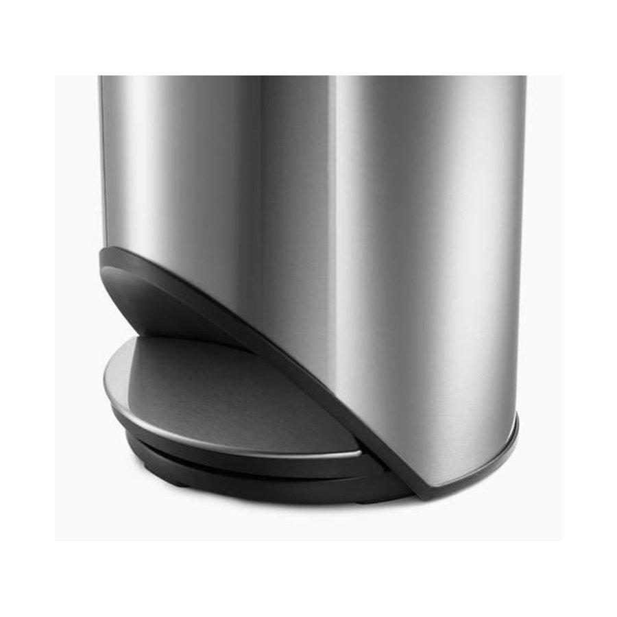 Joseph Joseph Arc 30L Easy Push Pedal Bin Stainless Steel Stainless Steel