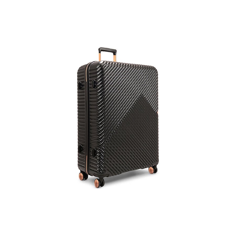 Saben Going Places 76cm Hardside Suitcase Black Black