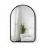 Umbra Hub Arched Mirror (61cm x 91cm) Black