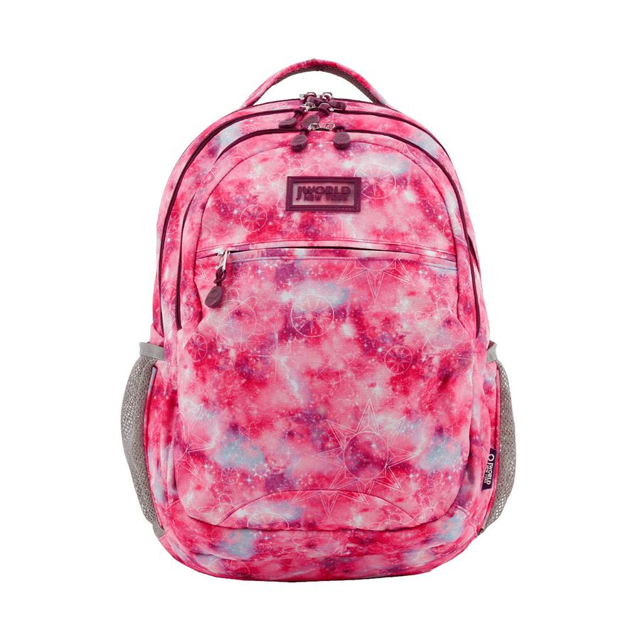 JWorld Cornelia Laptop Backpack Purple Galaxy Purple Galaxy
