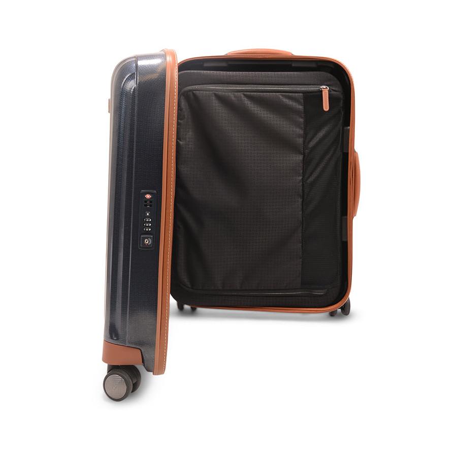 Samsonite Lite-Cube DLX 55cm CURV Carry-On Spinner Suitcase Midnight Blue Midnight Blue