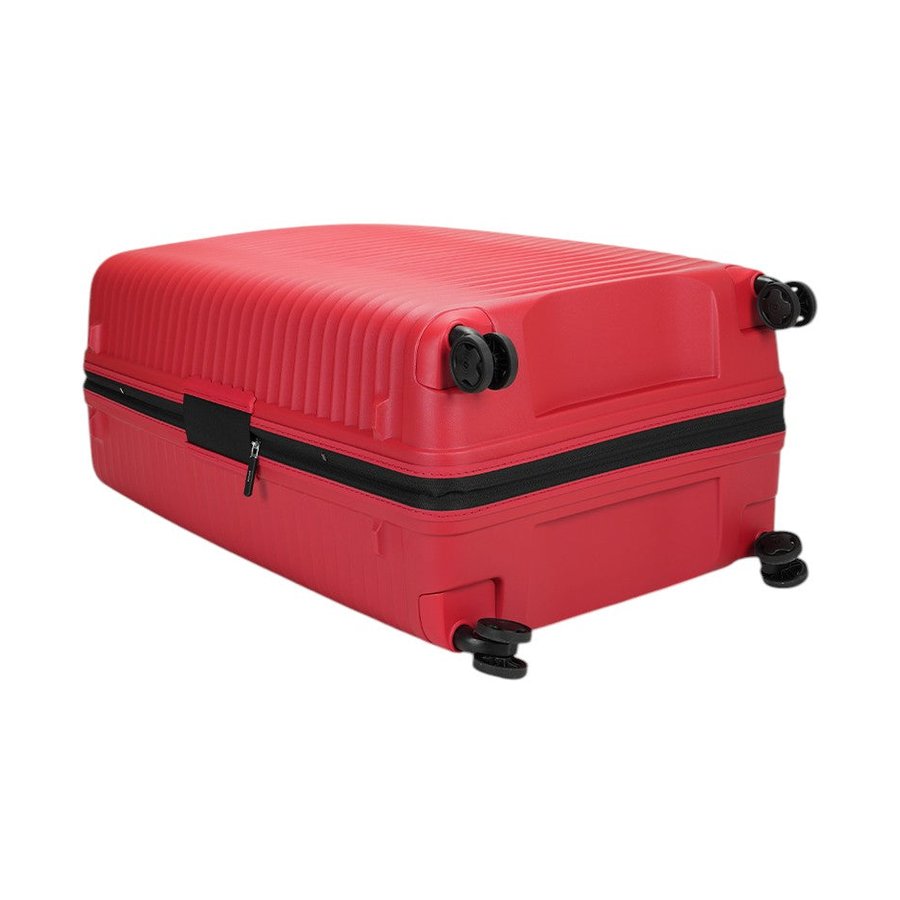 Samsonite Upscape 81cm Hardside Checked Suitcase Ruby Red Ruby Red