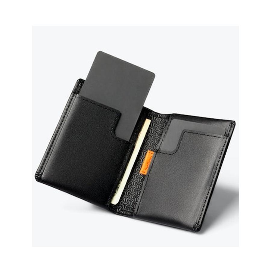 Bellroy Slim Sleeve Leather Wallet - Carryology Essential Edition Black Ash Black Ash