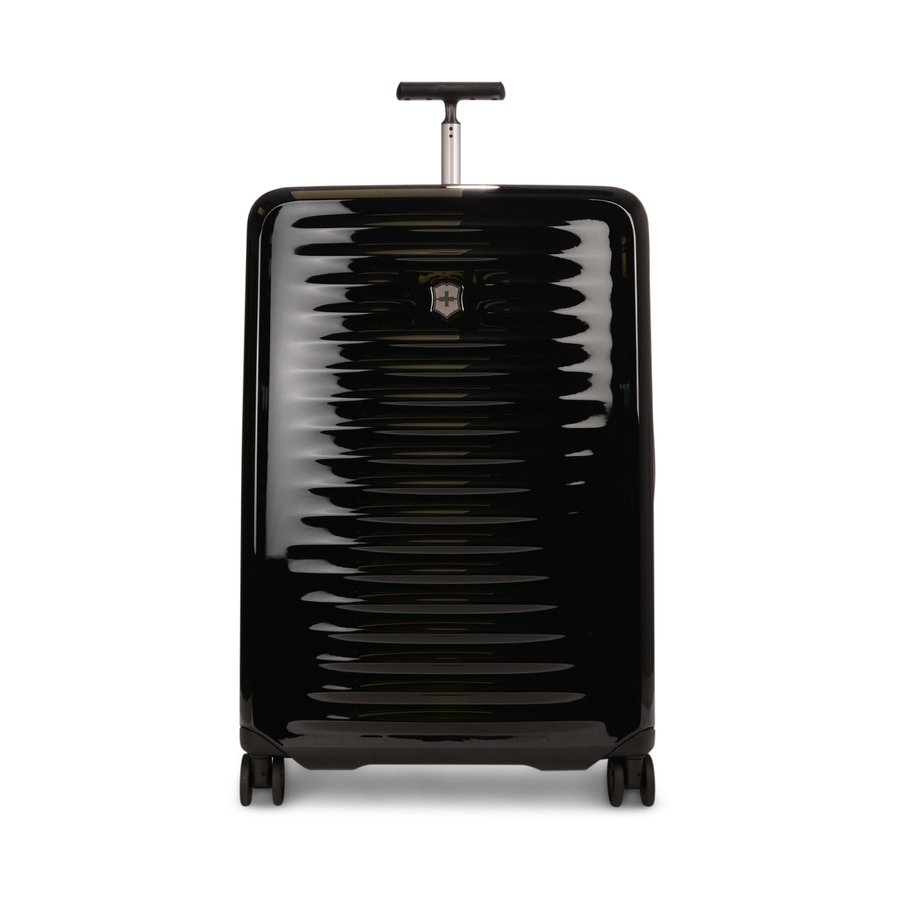 Victorinox Airox 75cm Hardside Checked Suitcase Black Black