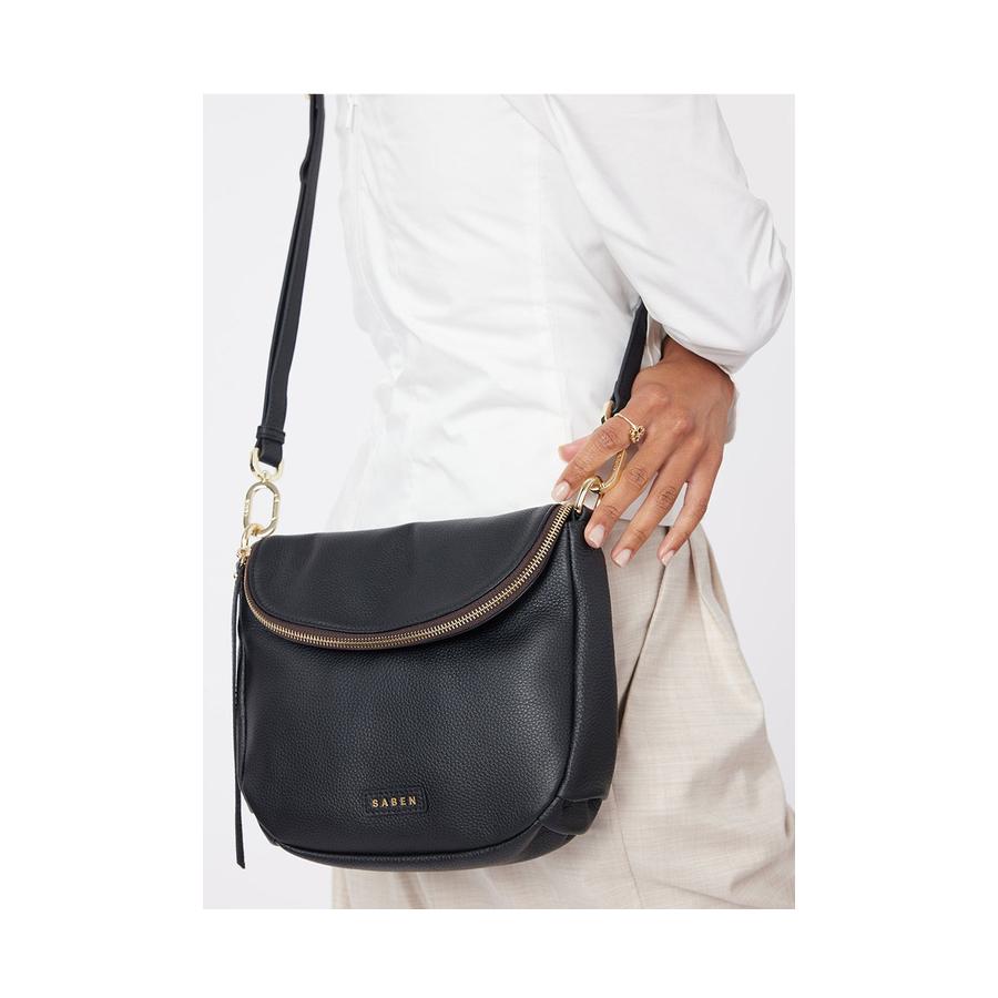 Saben Fifi Crossbody Bag Black Black