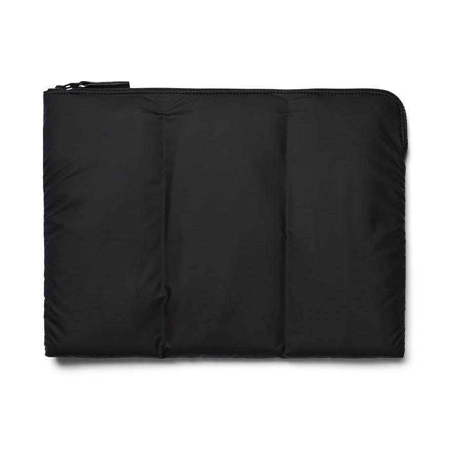 Rains Puffer Laptop Cover 15"/16" Black Black