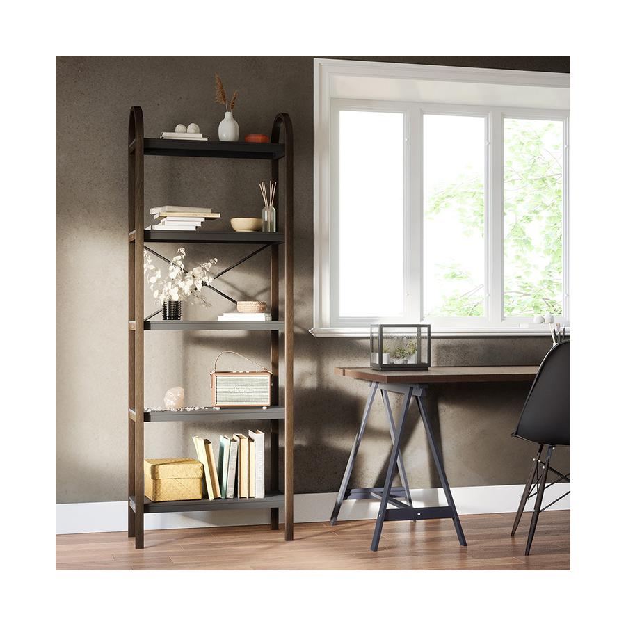 Umbra Bellwood 5 Tier Freestand Shelf Black/Walnut Black/Walnut