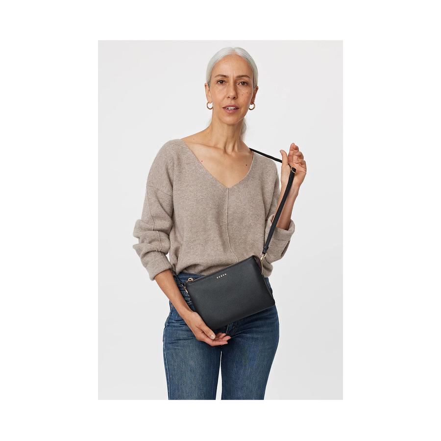 Saben Tilly Big Sis Crossbody Bag Black Black
