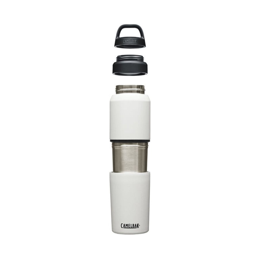 Camelbak MultiBev Vacuum Insulated 650ml Bottle/500ml Cup White White