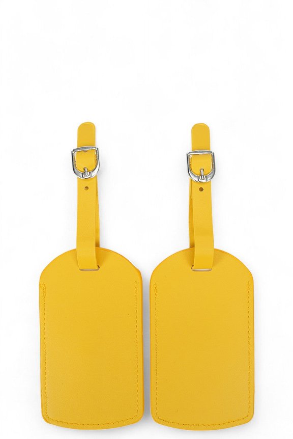 Caselite Luggage Tags (2 Pack) Yellow