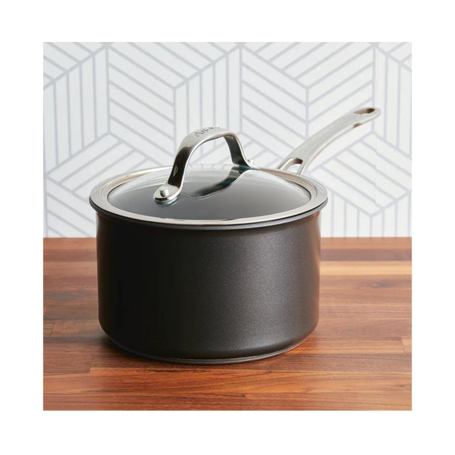 Anolon SearTech 18cm (2.8L) Covered Saucepan Black Black