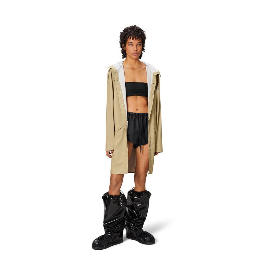 Rains Long Jacket Sand S