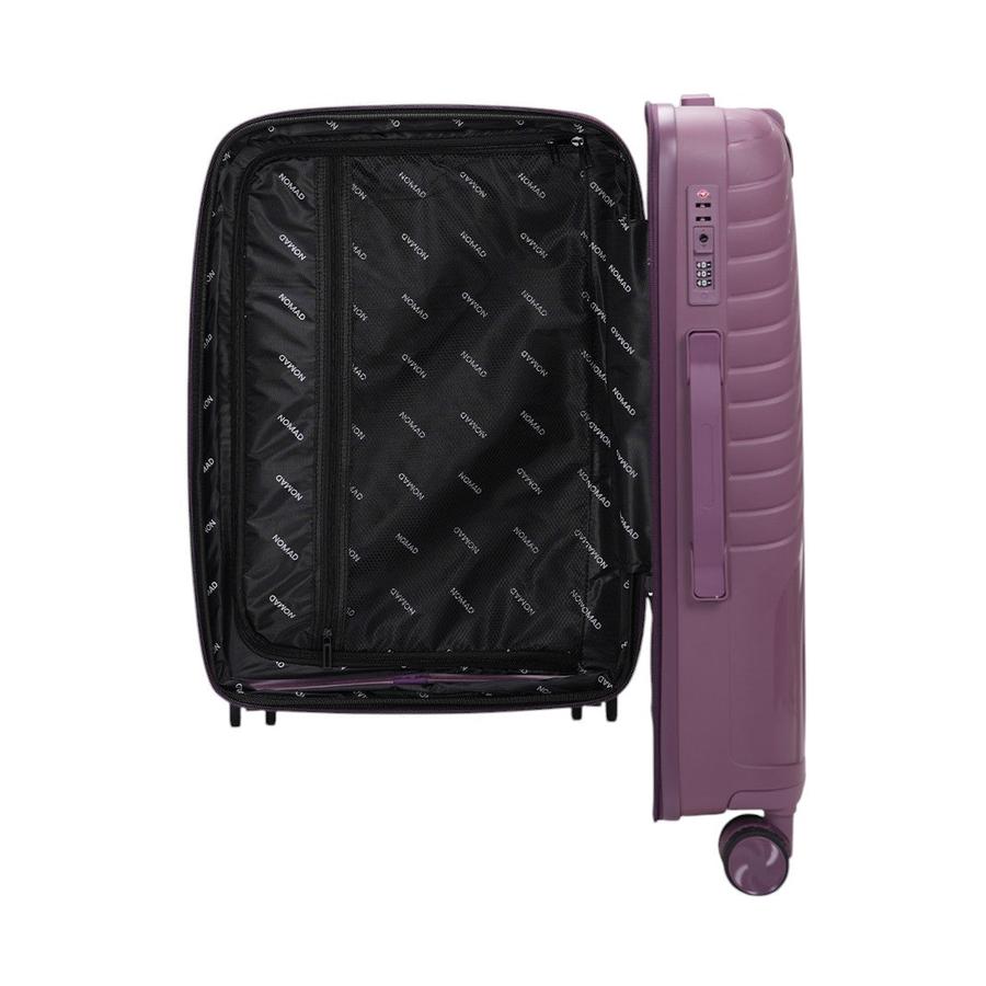 Nomad Journey 56cm & 66cm Hardside Luggage Set Purple Purple