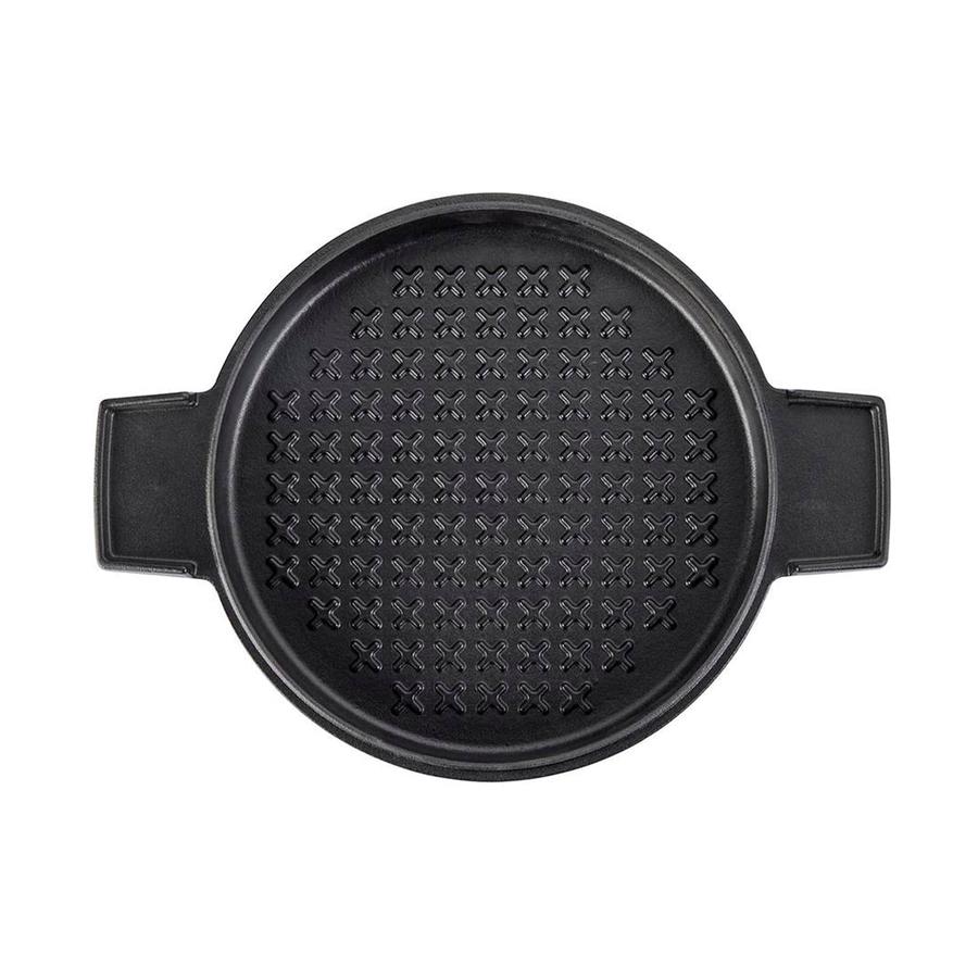 Stanley Rogers Cast Iron 24cm (3.5L) French Oven Grill Duo Midnight Blue Midnight Blue