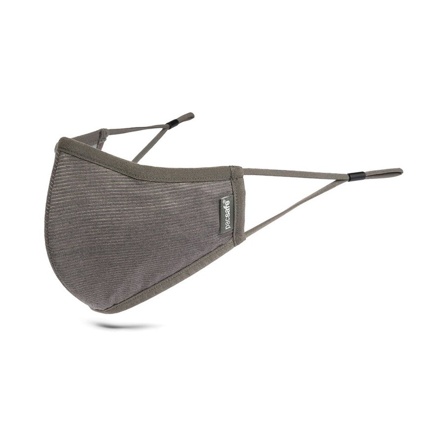 Pacsafe Protective & Reusable Silver Ion Face Mask Grey Medium