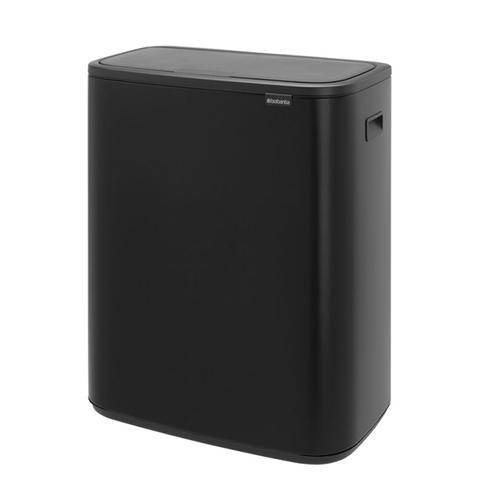 Brabantia Bo Touch Bin (2 x 30L) Matte Black