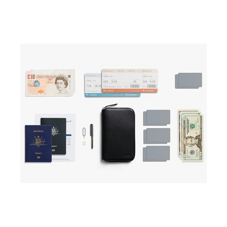 Bellroy Travel Folio Second Edition - Carryology Essentials Edition Black Ash Black Ash