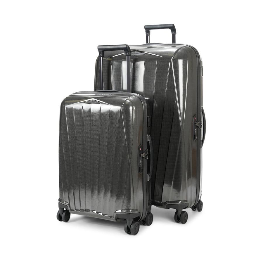 Samsonite Major-Lite 55cm & 77cm Hardside Luggage Set Black Black