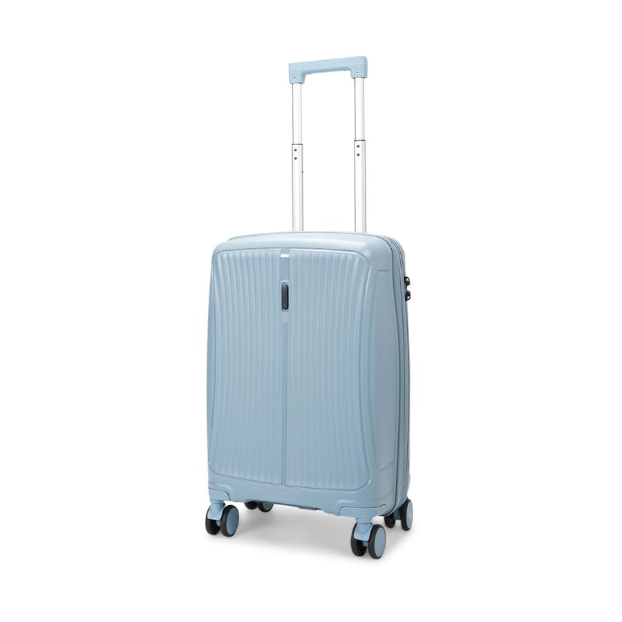 Caselite Quest 56cm Hardside Carry-On Suitcase Steel Blue Steel Blue