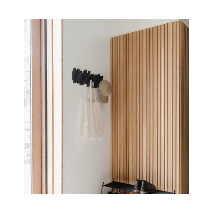 Umbra Sticks 5 Wall Hooks Black Black