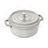 Staub 28cm (6.7L) Round Cocotte White Truffle