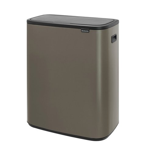Brabantia Bo Touch Bin (60L) Platinum