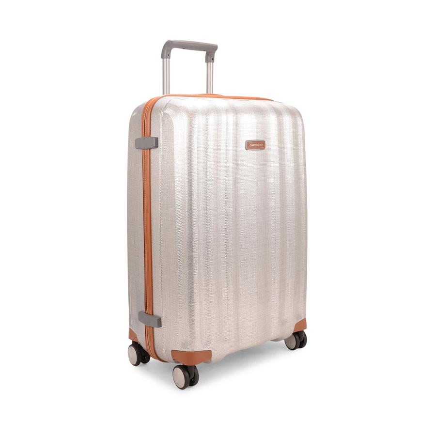 Samsonite Lite-Cube DLX 76cm CURV Spinner Suitcase Aluminium Aluminium