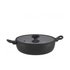 Essteele Per Domani 30cm (5.5L) Covered Sauteuse Pan Black