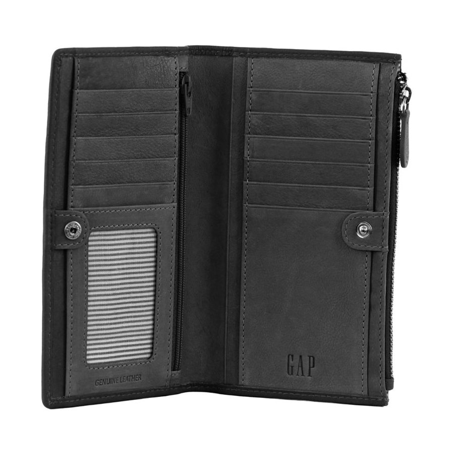 Gap Tango Ladies Leather Wallet Black Black