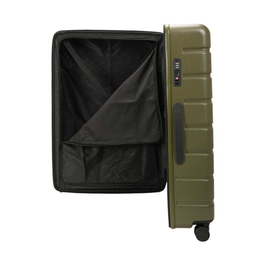 Explorer Arlo Pro 52cm Front Access & 75cm Hardside Luggage Set Evergreen Evergreen