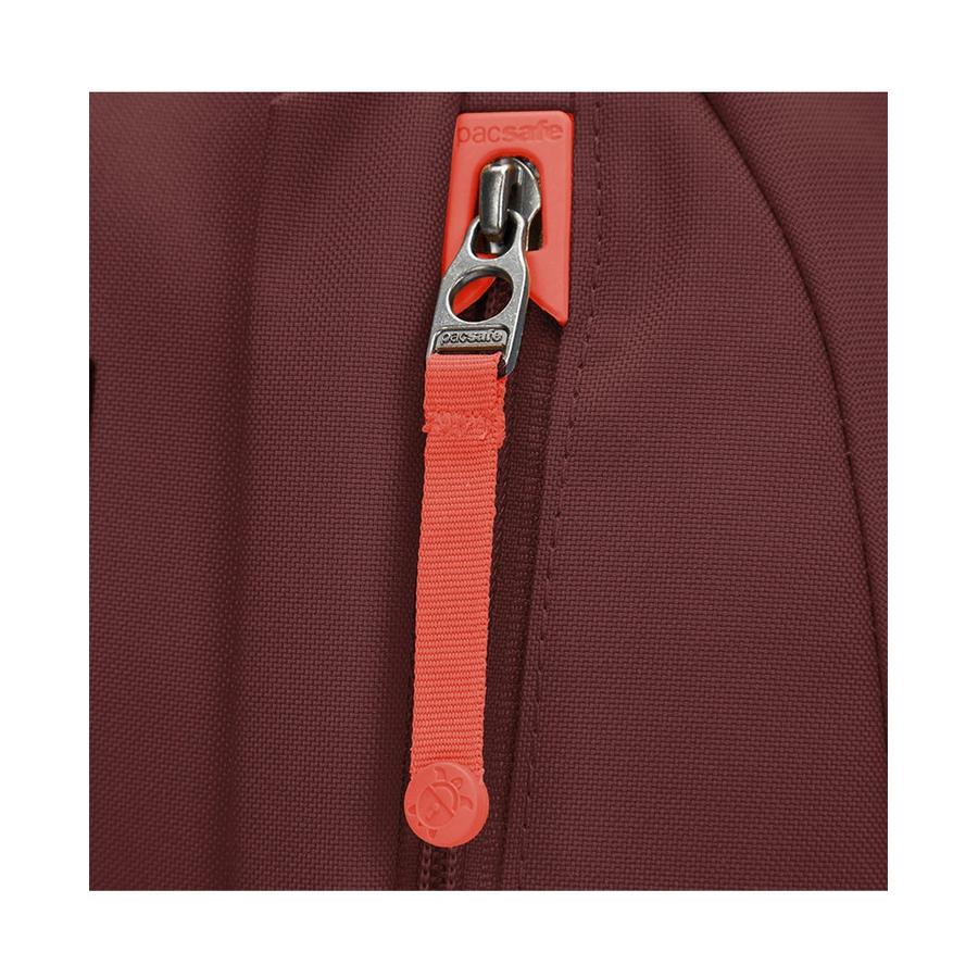 Pacsafe GO 25L Anti-Theft Recycled Backpack Garnet Red Garnet Red