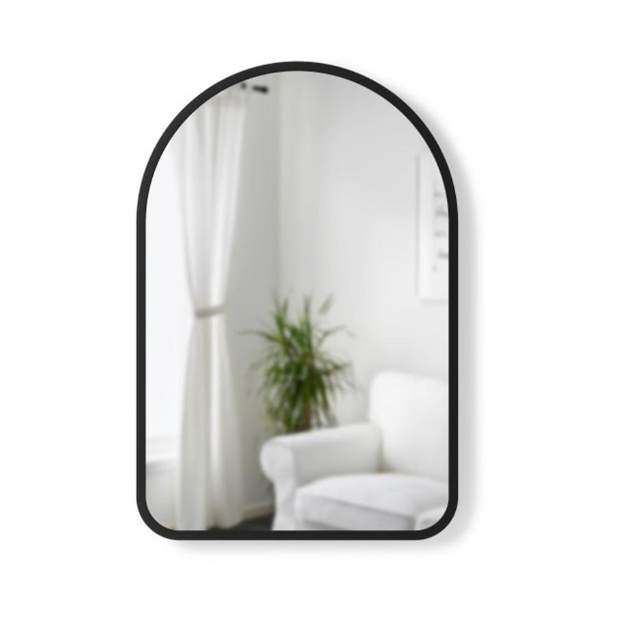 Umbra Hub Arched Mirror (61cm x 91cm) Black Black
