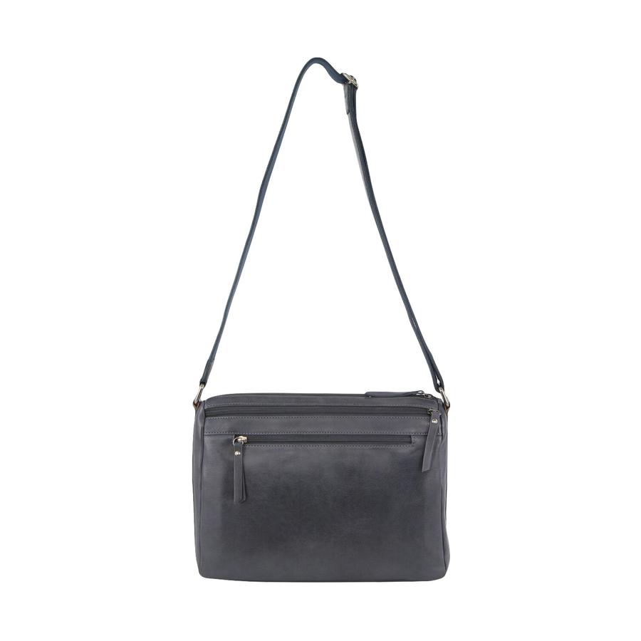Milleni Caroline Women's Leather Crossbody Bag Ash Ash