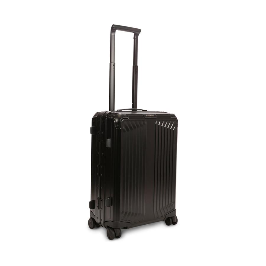Samsonite Lite-Box ALU 55cm Hardside Carry-On Suitcase Black Black