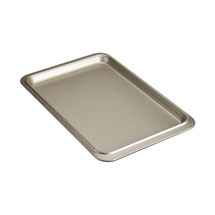 Anolon Ceramic Reinforced 33cm x 50cm Large Baking Tray Silver Silver