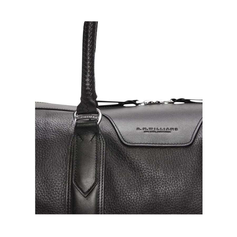 RM Williams Signature Overnight Bag Black Black