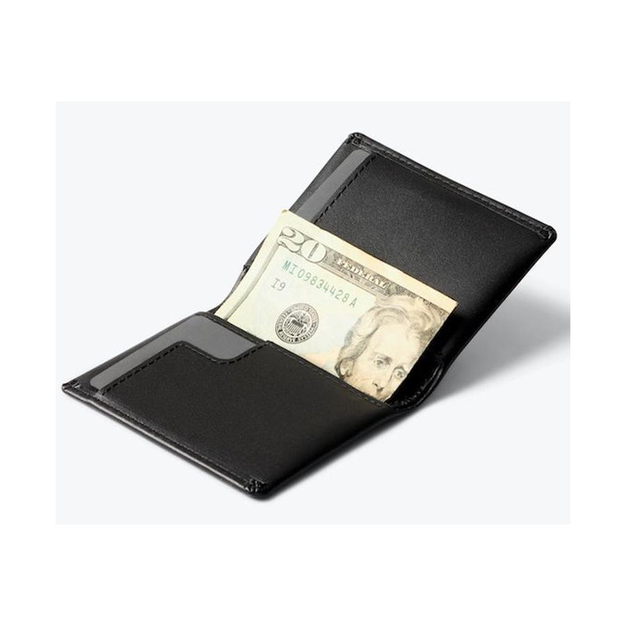 Bellroy Slim Sleeve Leather Wallet - Carryology Essential Edition Black Ash Black Ash