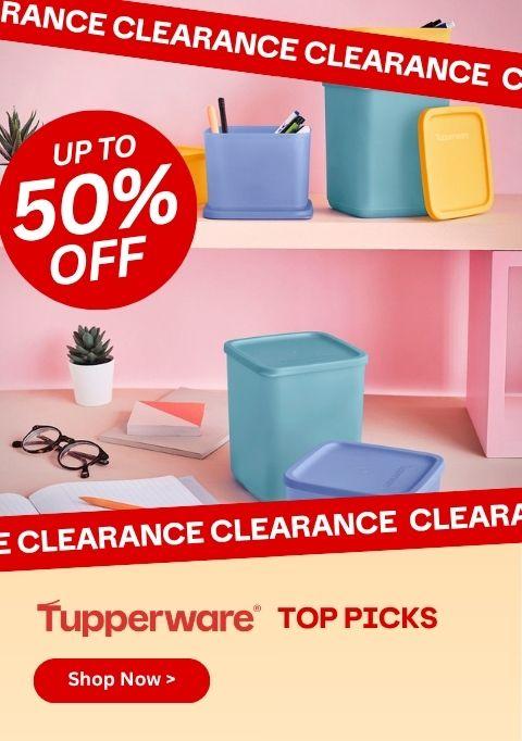Clearance | 40-50% off All Tupperware